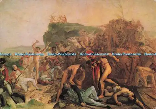 D298420 Greenwich. National Maritime Museum. Tod von Captain Cook. 14 Februar