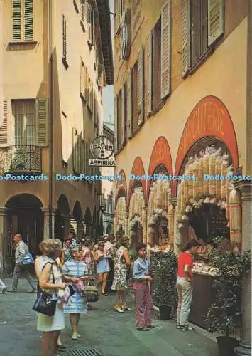 D295545 Lugano. Die malerische Via Pessina. Rowesa