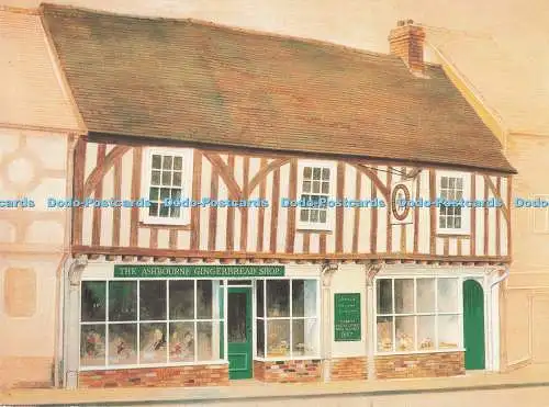 D295572 Ashbourne. Derbyshire. The Ashbourne Gingerbread Shop. English Life Publ