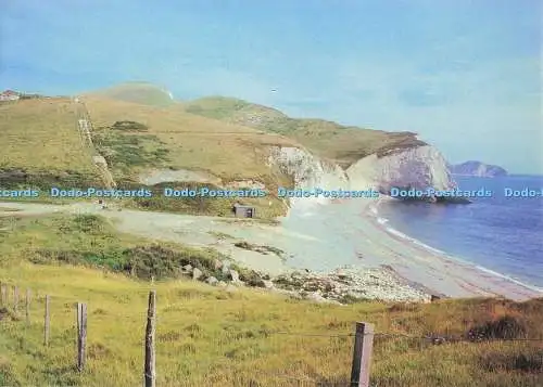 D295576 Dorset. Lulworth-Bereiche. Worbarrow Bay. Richter. C. 7600. X