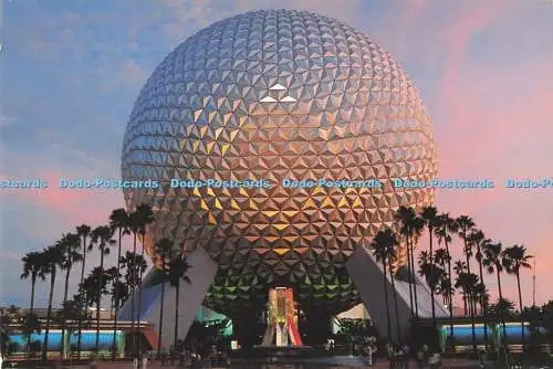 D293372 Raumschiff Erde. Fahre eine Zeitmaschine. Walt Disney World Epcot Center