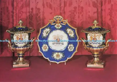 D298482 Teil eines Worcester-Dienstes, der 1830 von König Wilhelm IV. in Auftrag gegeben wurde. Ber