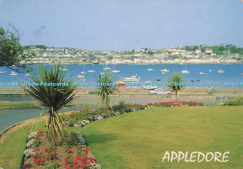 D298487 Appledore. von Instow. J. Salmon Ltd. Cameracolour. Sevenoaks. 1996
