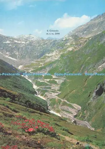 D295597 Valle Tremola. Strada del Gottardo. Eralfoto S.A