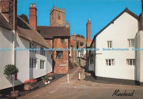 D293390 Minehead. Kirchtreppe. J. Salmon. Sevenoaks. Kent. 1986