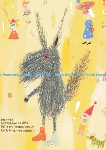 D295603 Wolf. Reed Books Children Publishing. Bild Mammut. Sara Fanelli