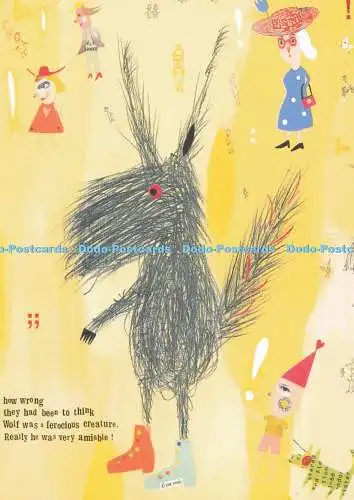 D295604 Wolf. Reed Books Children Publishing. Bild Mammut. Sara Fanelli