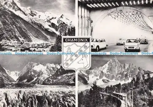D293397 Chamonix. Vue Generale. C. A. P. RP. Multi View
