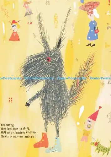 D295605 Wolf. Reed Books Children Publishing. Bild Mammut. Sara Fanelli