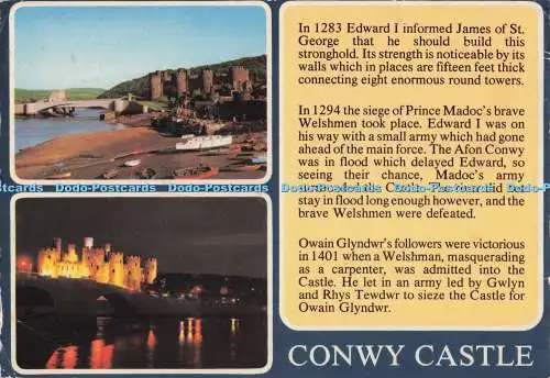 D298509 Gwynedd. Conway Castle. J. Arthur Dixon Ltd. Multi View