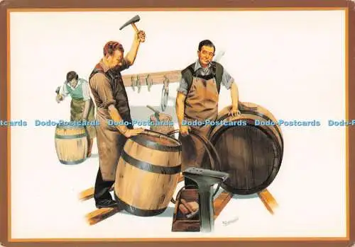 D293399 Fassherstellung. Malcolm Greensmith. J. Arthur Dixon. Country Crafts