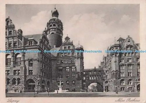 D298511 Leipzig. Neues Rathaus. Paul Wolff. Dresden