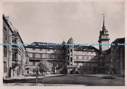 D298513 Torgau. Schloss Hartenfels. Hof. Baumeister Konrad Krebs. Staatliche Bil