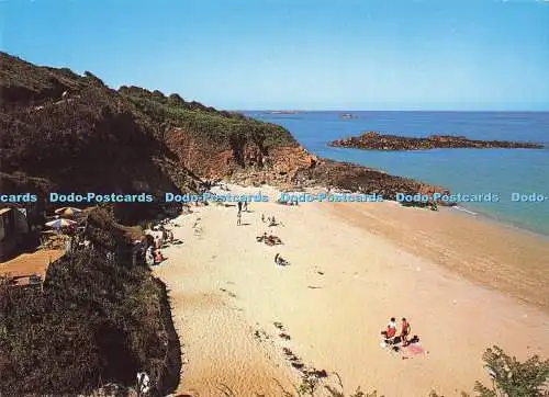 D293405 C.I.Herm. Belvoir Bay. Guernsey Press. Plastichrome von Colourpicture.