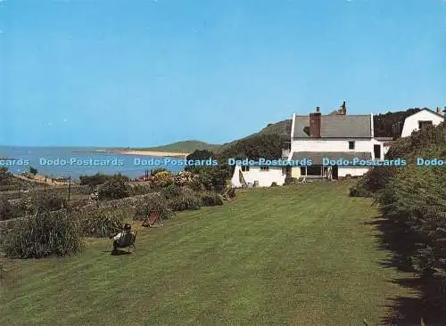 D293406 C.I.Herm. Harbour and White House Hotel. Guernsey Press. Plastichrom