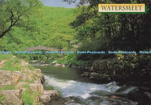 D298522 Watersmeet. in der Nähe von Lynton und Lynmouth. East Lyn und Hoar Oak Water. John