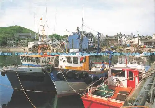 D295627 Der Fischereihafen Mallaig in den westlichen Highlands Schottlands. Matass