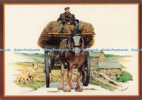 D298544 The Charthorse. Landhandwerk. Nr. 9 von 10. J. Arthur Dixon. Malcolm Gr