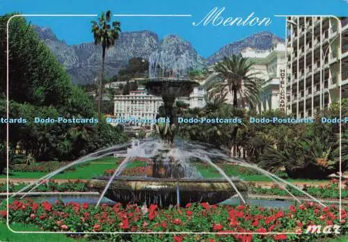 D298547 Menton. Perle de France. Le Jardin Bioves. Mrz. 1995