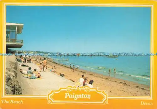 D293441 Paignton. Devon. Der Strand. Fotopräzision. Colourmaster International