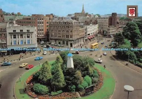 D293442 Bournemouth. Platz und Stadtzentrum. J. Perkins