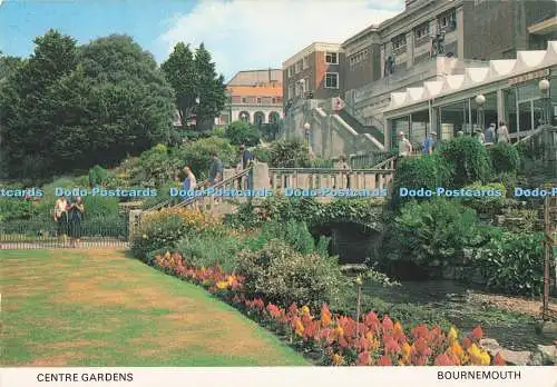 D293443 Bournemouth. Center Gardens. Colourmaster International. J. Perkins