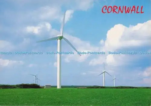 D298652 Cornwall. Delabole Windpark. Erstmals seiner Art in Großbritannien. J. Salmon Lt