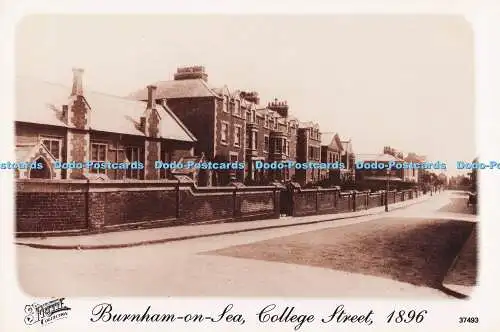D298655 Burnham on Sea. College Street. 1986. Francis Frith Collection. Andover