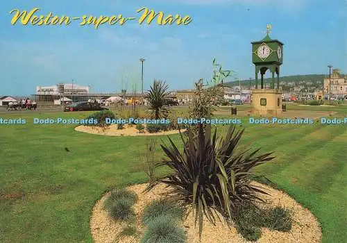 D298657 Weston Super Mare. Gärten am Meer. J. Salmon Ltd. Cameracolour. Seveno