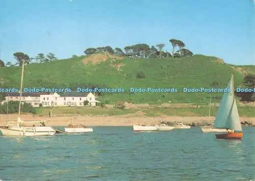 D295752 Das White House Hotel und die umliegenden Hügel, fotografiert vom Meer a