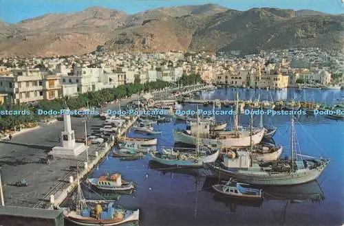 D295753 Kalymnos. Teilansicht der Stadtpier. D. Davaris