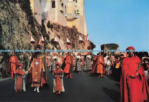 D298690 Amalfi. Kostümparade der Seerepubliken. Amalfitain Standard. Ich