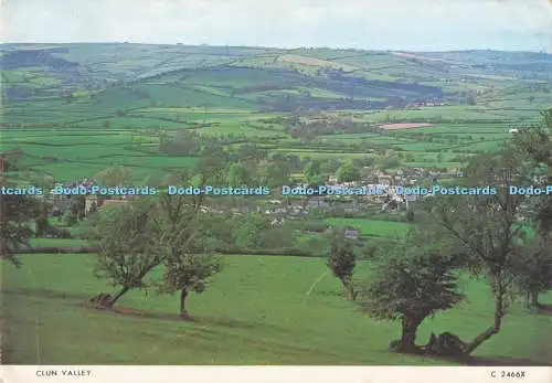 D295793 Clun Valley. Richter. C. 2466. X