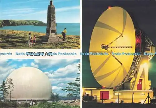 D295794 Telstar. Das Marconi-Denkmal in Poldhu. Cornwall. John Hinde. Multi Vie