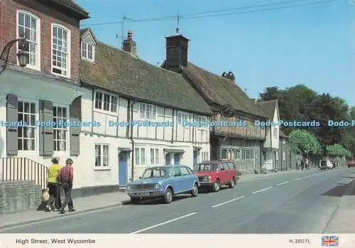 D298708 West Wycombe. High Street. E. T. W. Dennis and Sons Ltd. Photocolour. J.