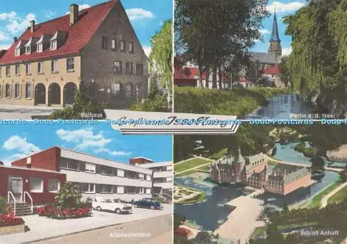 D295805 Gruss aus Isselburg. Rathaus. Heinrich Lehmkuhl. Multi View