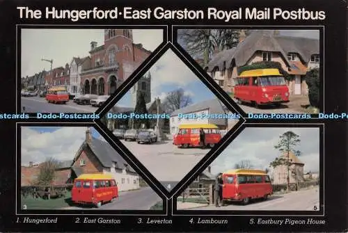 D298729 The Hungerford. East Garston Royal Mail Postbus. East Garston. Leverton.