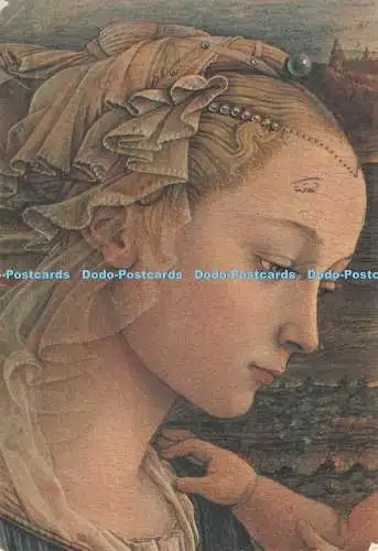 D295826 Firenze. Galleria Uffizi. Fra Filippo Lippi. Madonna mit Kind. Unschuldig