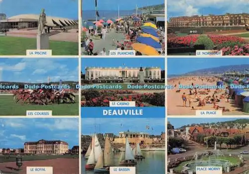 D298748 Deauville. Le Royal. Le Bassin. Place Morny. Le Casino. Les Courses. La