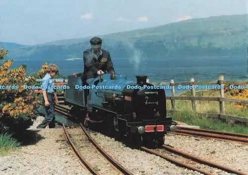 D298750 Stumpfschiene. Waverley, eine Atlantic-Lokomotive, die 1948 von David Curwen gebaut wurde