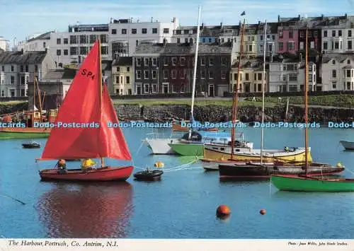 D298752 Co. Antrim. N.I. Portrush. Der Hafen. John Hinde Ltd. Joan Willis. 19