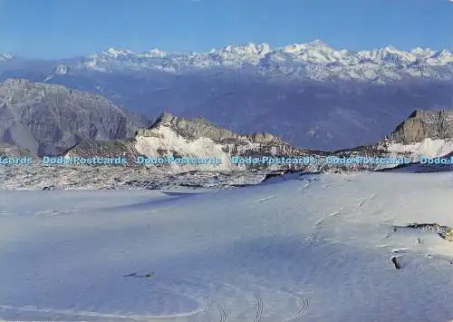 D298759 Glacier de Zanfleuron.Weissmies. Mischabel. Monte Rose. Deriaz Baulmes