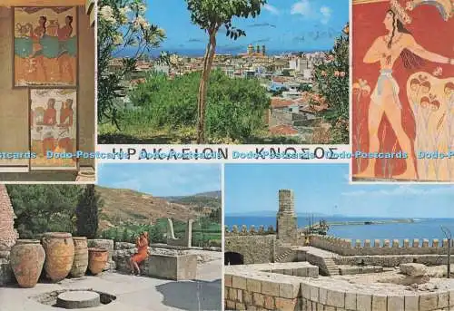 D298762 Heraklion. Candia. Cnossos. Eine kurze Besichtigung. G. Loucatos. Athen. Mu