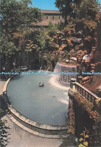 D295889 Tivoli. Villa d Este. Brunnen von Ovato. Verdesi