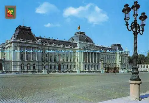 D298807 Brüssel. Der Königspalast. Fisa. Escudo de Oro. J.V.d.B