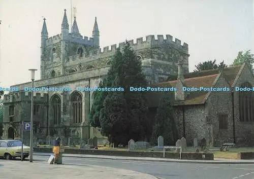 D295909 Hampshire. Basingstoke. Kirche St. Michael. Richter. C. 7584. X