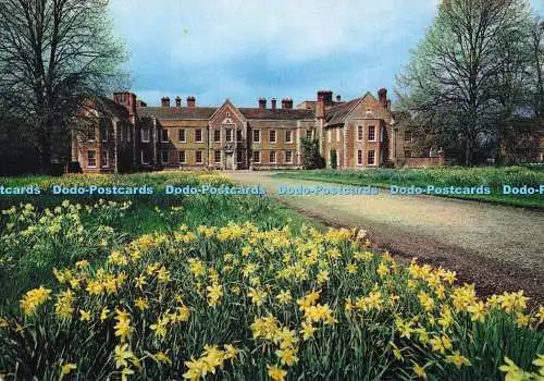 D295911 Hampshire. Basingstoke. Sherborne St. John. Die Südfront der Vyne.
