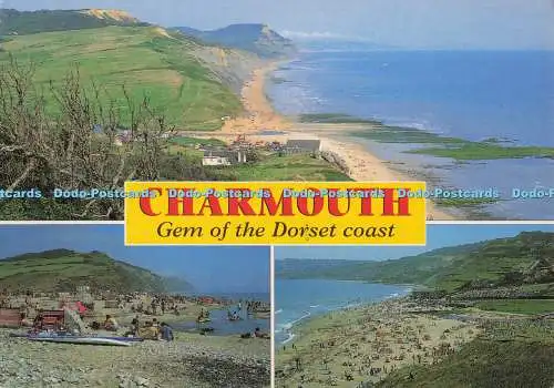 D298907 Charmouth. Juwel der Küste von Dorset. J. Salmon Ltd. Cameracolour. Multi V