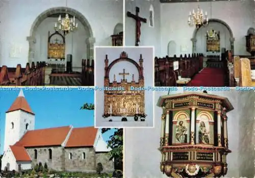D296001 Sahl Kirke. Rudolf Olsen. Kobenhavn. Dänemark. Multi View