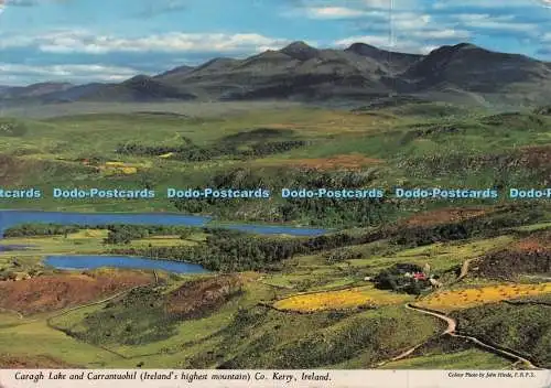 D296011 Irland. Caragh Lake und Carrantuohil. Irland höchster Berg. Co. Ker
